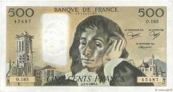500 Francs PASCAL FRANCE  1983 F.71.29 TTB+