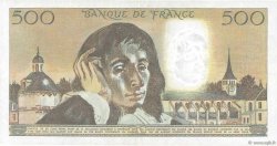 500 Francs PASCAL FRANCE  1985 F.71.33 TTB+