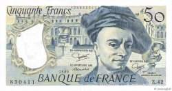 50 Francs QUENTIN DE LA TOUR FRANCE  1985 F.67.11