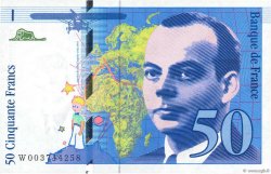 50 Francs SAINT-EXUPÉRY FRANCE  1992 F.72.01b pr.SPL