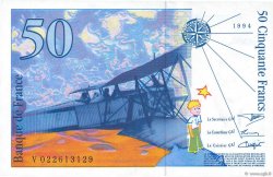 50 Francs SAINT-EXUPÉRY Modifié FRANCE  1994 F.73.01d NEUF
