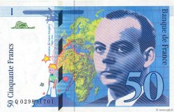 50 Francs SAINT-EXUPÉRY Modifié FRANCE  1996 F.73.02 pr.NEUF