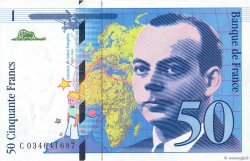 50 Francs SAINT-EXUPÉRY Modifié FRANCE  1997 F.73.04 pr.NEUF