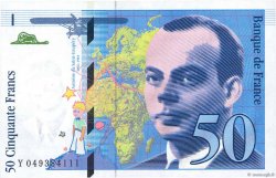 50 Francs SAINT-EXUPÉRY Modifié FRANCE  1999 F.73.05 XF
