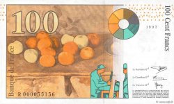 100 Francs CÉZANNE FRANCE  1997 F.74.01 pr.NEUF