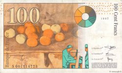 100 Francs CÉZANNE FRANCE  1997 F.74.01 TTB