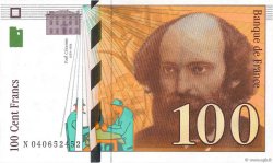 100 Francs CÉZANNE Fauté FRANCE  1998 F.74.02 SPL