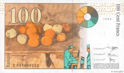 100 Francs CÉZANNE FRANCE  1998 F.74.02 SUP+