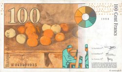 100 Francs CÉZANNE FRANCE  1998 F.74.02 TTB