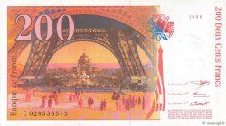 200 Francs EIFFEL FRANCE  1996 F.75.02 TTB+