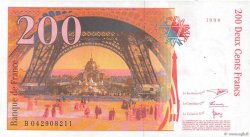 200 Francs EIFFEL FRANCE  1996 F.75.03a SUP