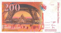 200 Francs EIFFEL FRANCE  1996 F.75.03b TTB+
