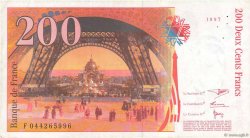 200 Francs EIFFEL FRANCE  1997 F.75.04a TTB