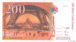 200 Francs EIFFEL FRANCE  1997 F.75.04a pr.NEUF