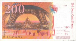 200 Francs EIFFEL FRANCE  1997 F.75.04a SUP