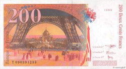 200 Francs EIFFEL FRANCIA  1999 F.75.05 EBC+