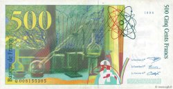 500 Francs PIERRE ET MARIE CURIE FRANCE  1994 F.76.01 TTB