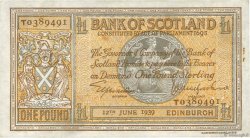 1 Pound SCOTLAND  1939 P.091b