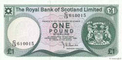 1 Pound SCOTLAND  1981 P.336a q.FDC