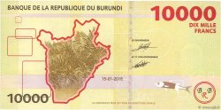 10000 Francs BURUNDI  2015 P.54 FDC