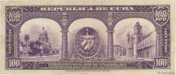 100 Pesos CUBA  1945 P.074d TTB