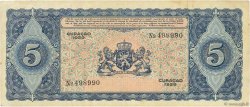 5 Gulden CURACAO  1939 P.22A F+