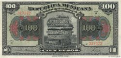 100 Pesos MEXIQUE  1915 PS.0689a TTB+