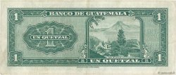 1 Quetzal GUATEMALA  1964 P.043f TTB