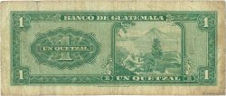 1 Quetzal GUATEMALA  1968 P.052e B