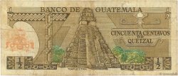 1/2 Quetzal GUATEMALA  1979 P.058c TB