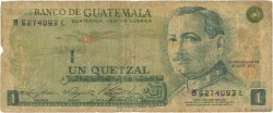 1 Quetzal GUATEMALA  1977 P.059c B