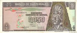 1/2 Quetzal GUATEMALA  1992 P.072b SUP