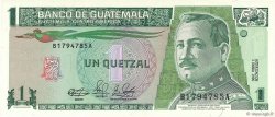1 Quetzal GUATEMALA  1990 P.073a ST