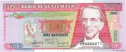 10 Quetzales GUATEMALA  1992 P.075c NEUF