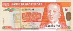 50 Quetzales GUATEMALA  1992 P.084 NEUF