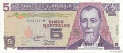 5 Quetzales GUATEMALA  1994 P.092 XF