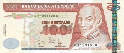 100 Quetzales GUATEMALA  2001 P.104a NEUF