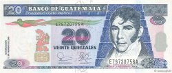 20 Quetzales GUATEMALA  2003 P.108 UNC