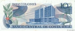10 Colones COSTA RICA  1972 P.237a SPL