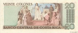 20 Colones COSTA RICA  1983 P.238c SPL