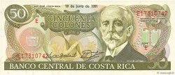 50 Colones COSTA RICA  1993 P.257a