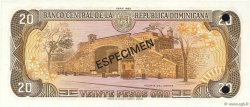 20 Pesos Oro Spécimen RÉPUBLIQUE DOMINICAINE  1982 P.120s1 NEUF