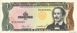 1 Peso Oro RÉPUBLIQUE DOMINICAINE  1984 P.126a TTB
