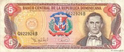 5 Pesos Oro RÉPUBLIQUE DOMINICAINE  1996 P.152a TTB