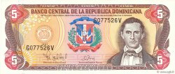 5 Pesos Oro RÉPUBLIQUE DOMINICAINE  1997 P.152b SPL
