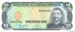 10 Pesos Oro RÉPUBLIQUE DOMINICAINE  1998 P.153a SPL