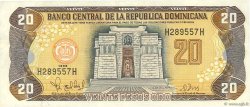20 Pesos Oro RÉPUBLIQUE DOMINICAINE  1998 P.154b TTB
