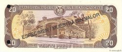20 Pesos Oro Spécimen RÉPUBLIQUE DOMINICAINE  1998 P.154s2 pr.NEUF