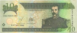 10 Pesos Oro RÉPUBLIQUE DOMINICAINE  2003 P.168c TTB