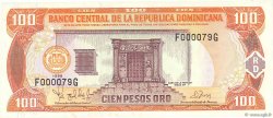 100 Pesos Oro RÉPUBLIQUE DOMINICAINE  1998 P.156b